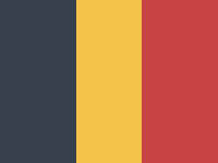drapeau de l'équipe Belgique